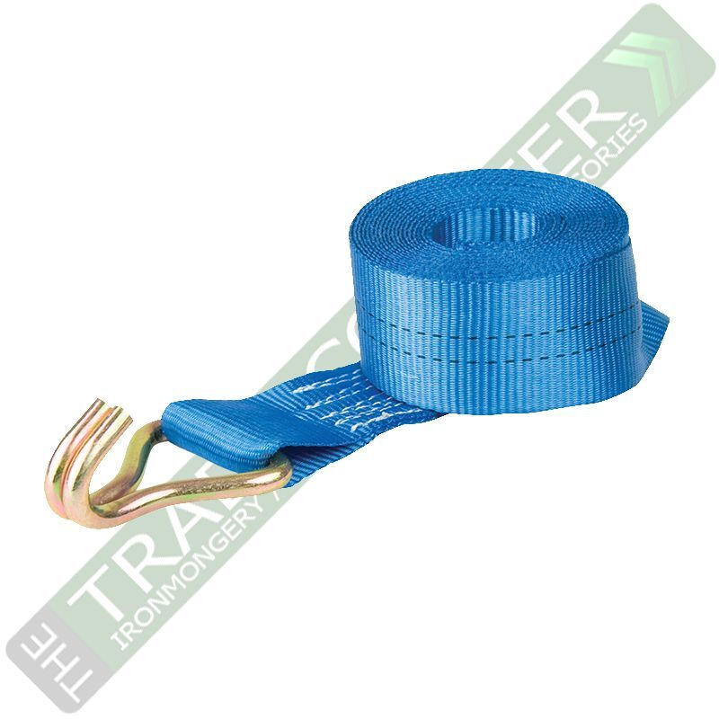 Ratchet Straps x 6 Heavy Duty Size 7m x 50mm 2000kg WARRIOR BDV1574CP BDSL