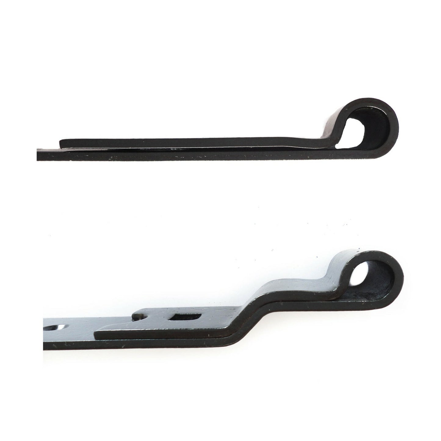 16" 400mm Heavy Duty Hook and Band Gate Hinges Garden Shed Galvanised or Black
