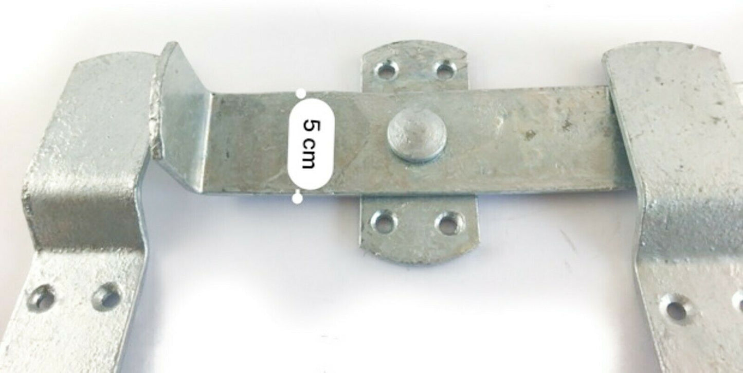 Kickover Latch Heavy Duty Stable Door Lock Kick Over Catch Strap Gate Galvanised