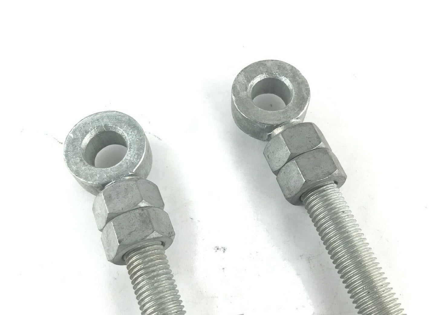 Adjustable Eye Bolts Gate Hinge Hanger x 2 Pin 19mm x 8" / 200mm & 10" / 250mm