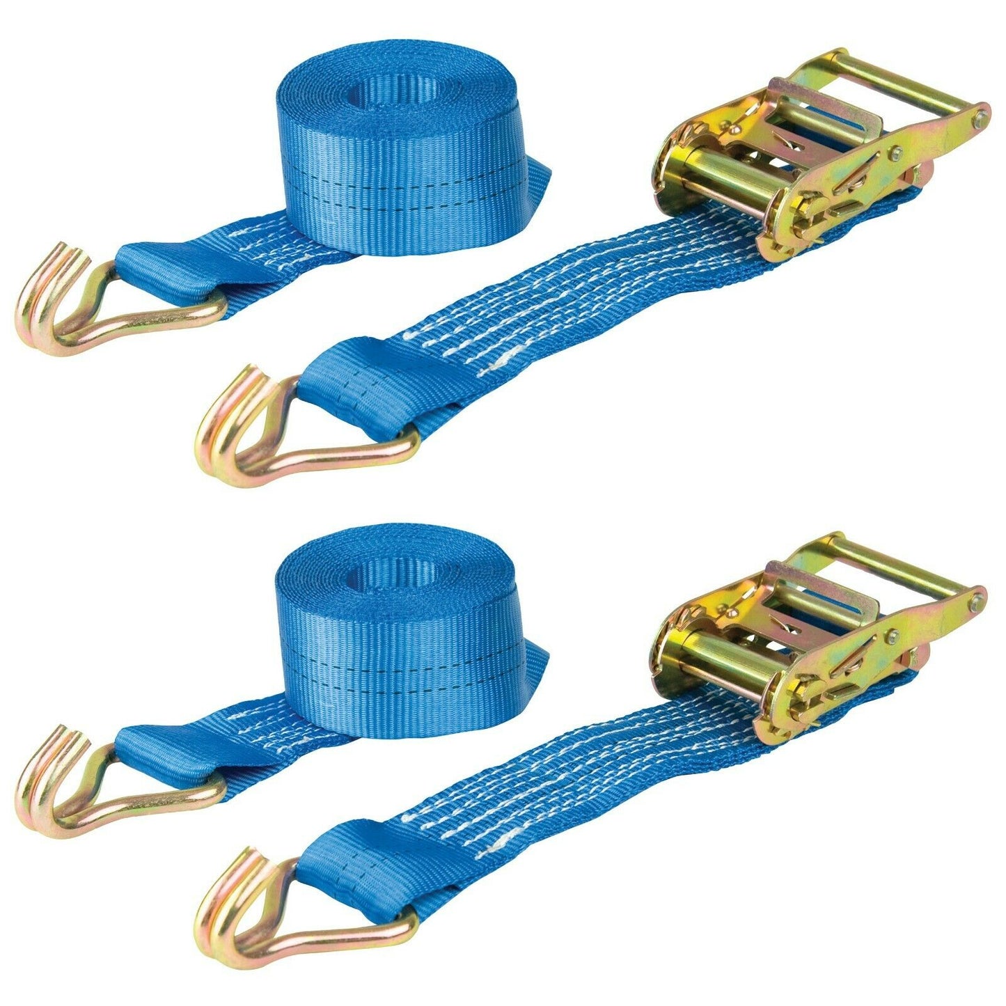Ratchet Straps x 12 Heavy Duty Tie Down Size BDSL WARRIOR 3m x 50mm at 2000kg