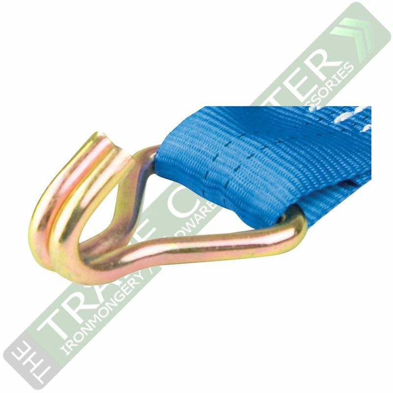 Ratchet Straps x 12 Heavy Duty Tie Down Size BDSL WARRIOR 3m x 50mm at 2000kg