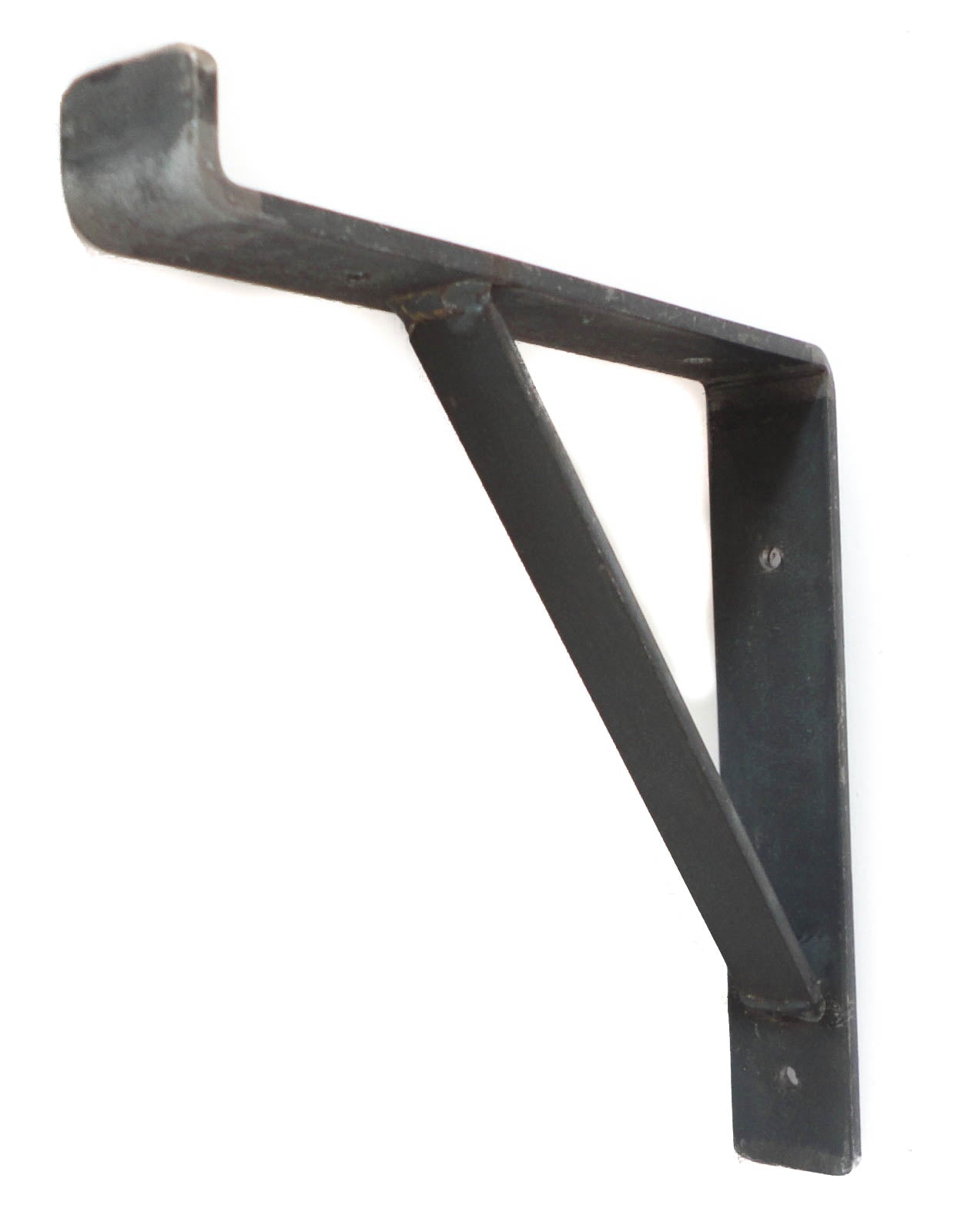 Rustic Heavy-Duty Scaffold Board Shelf Brackets – Handmade Industrial Steel Supports