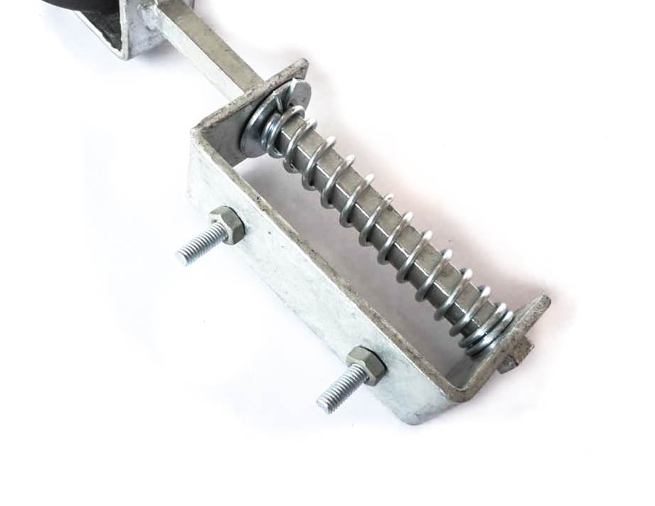 Heavy Duty Gate Wheel Spring Loaded - Galvanised (Support / Jockey / Door)