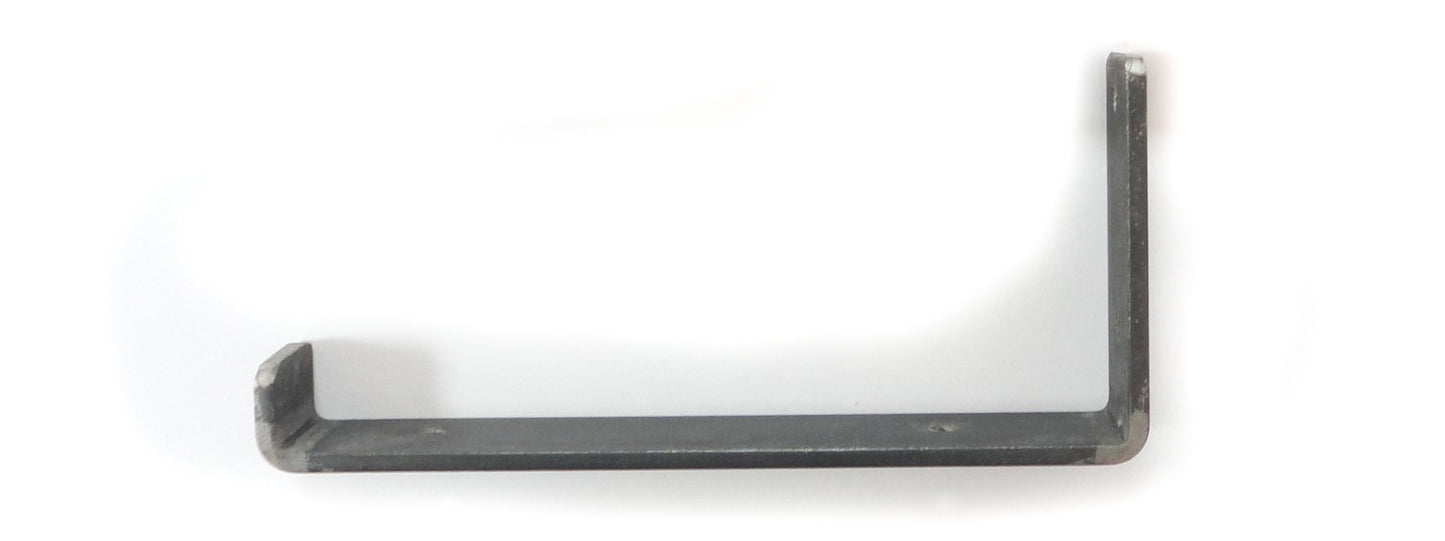 Rustic Heavy-Duty Scaffold Board Shelf Brackets – Handmade Industrial Steel Supports