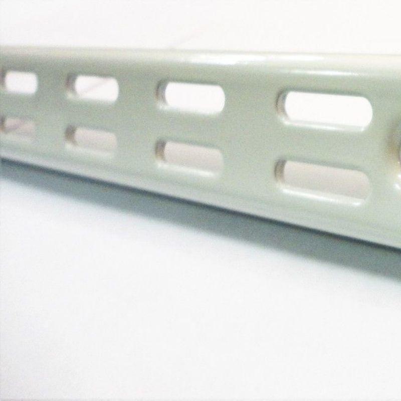 10 Pack of White Twin Slot Shelving System Support Uprights, Brackets & Bookends