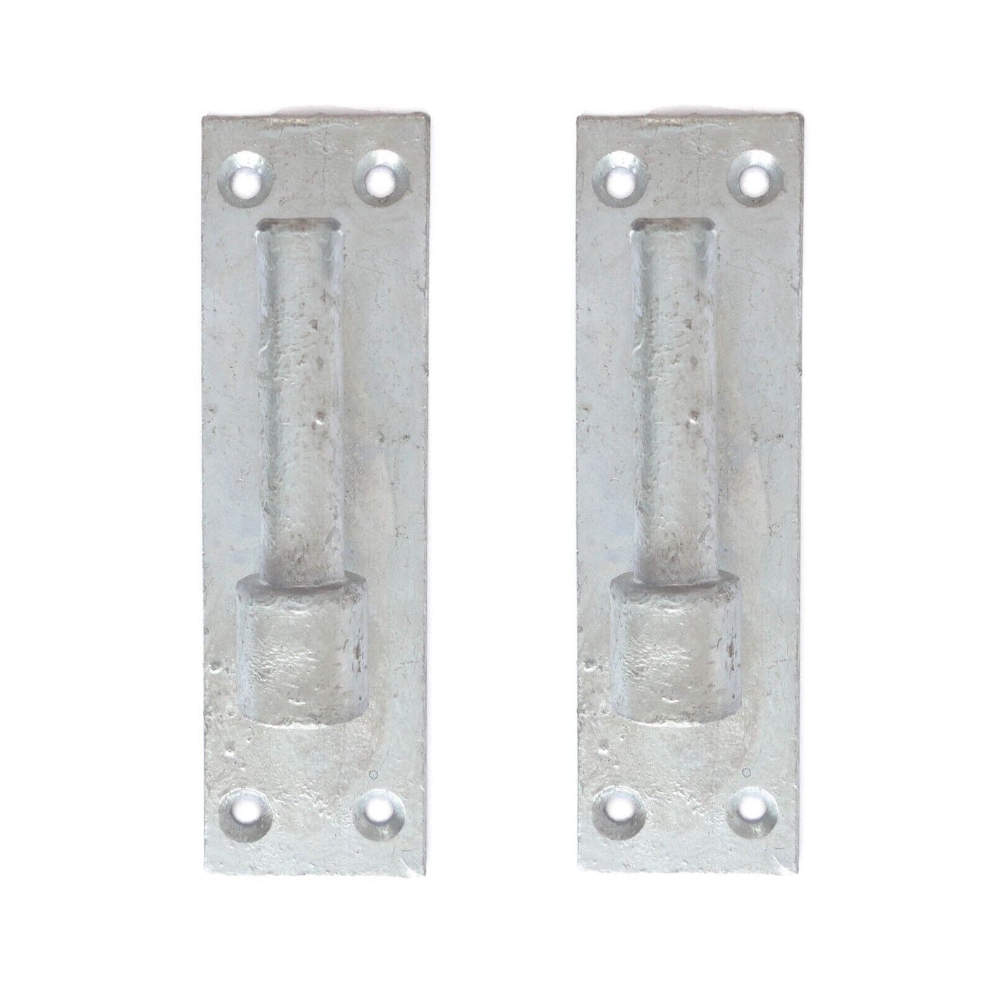 Hook and Band Straight Hinge Gate Kit Set Galvanised Heavy Duty Garden Shed Door