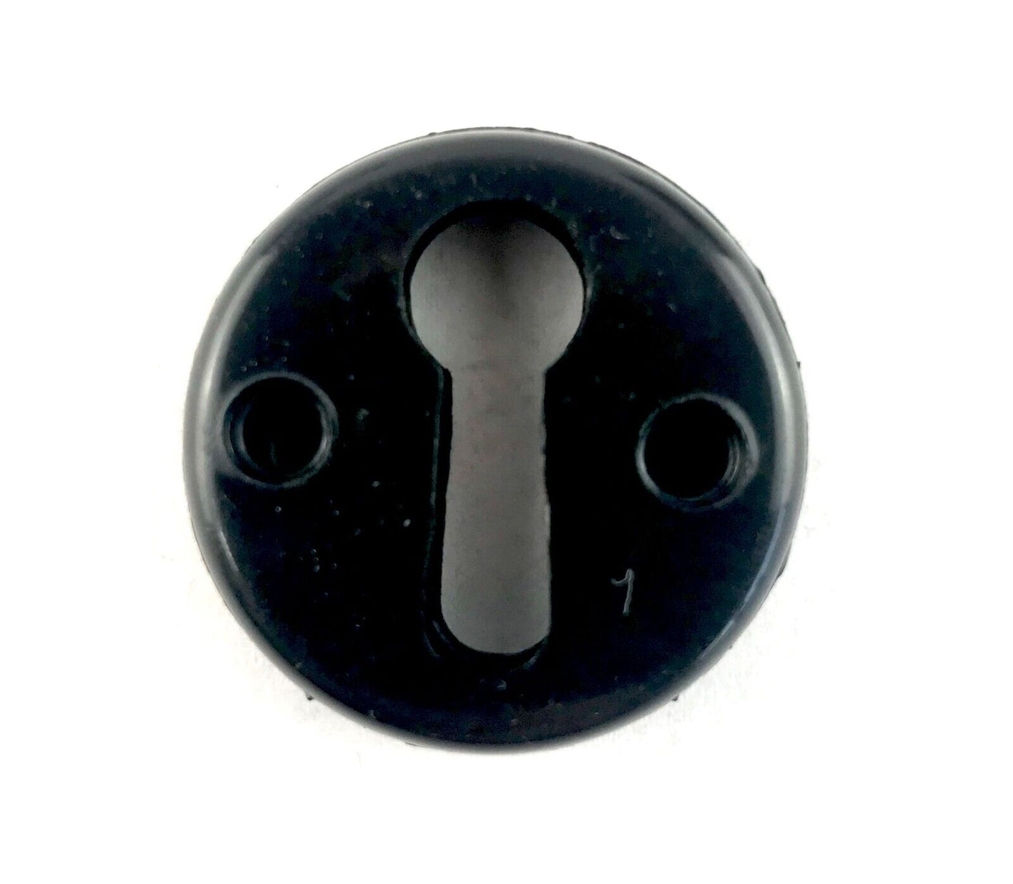 Plastic Door Knob Handles Brown or Black for Doors Cabinets Drawers