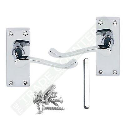 Interior Door Handles - Lever Latch - Chrome 