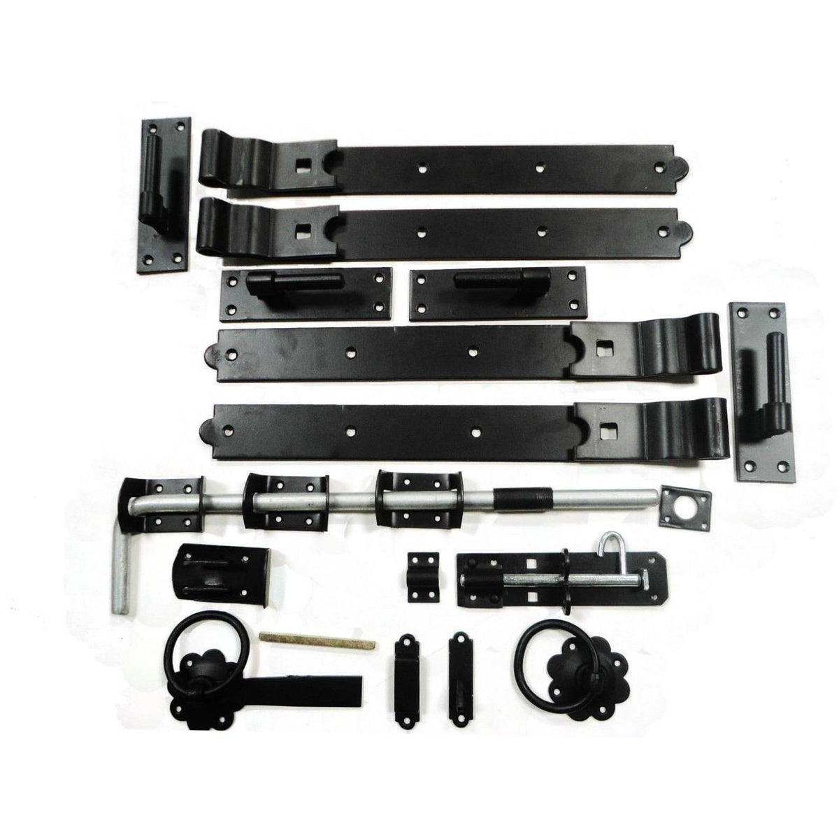 Double Gate Components Double Gate Kit Galv / Black 18
