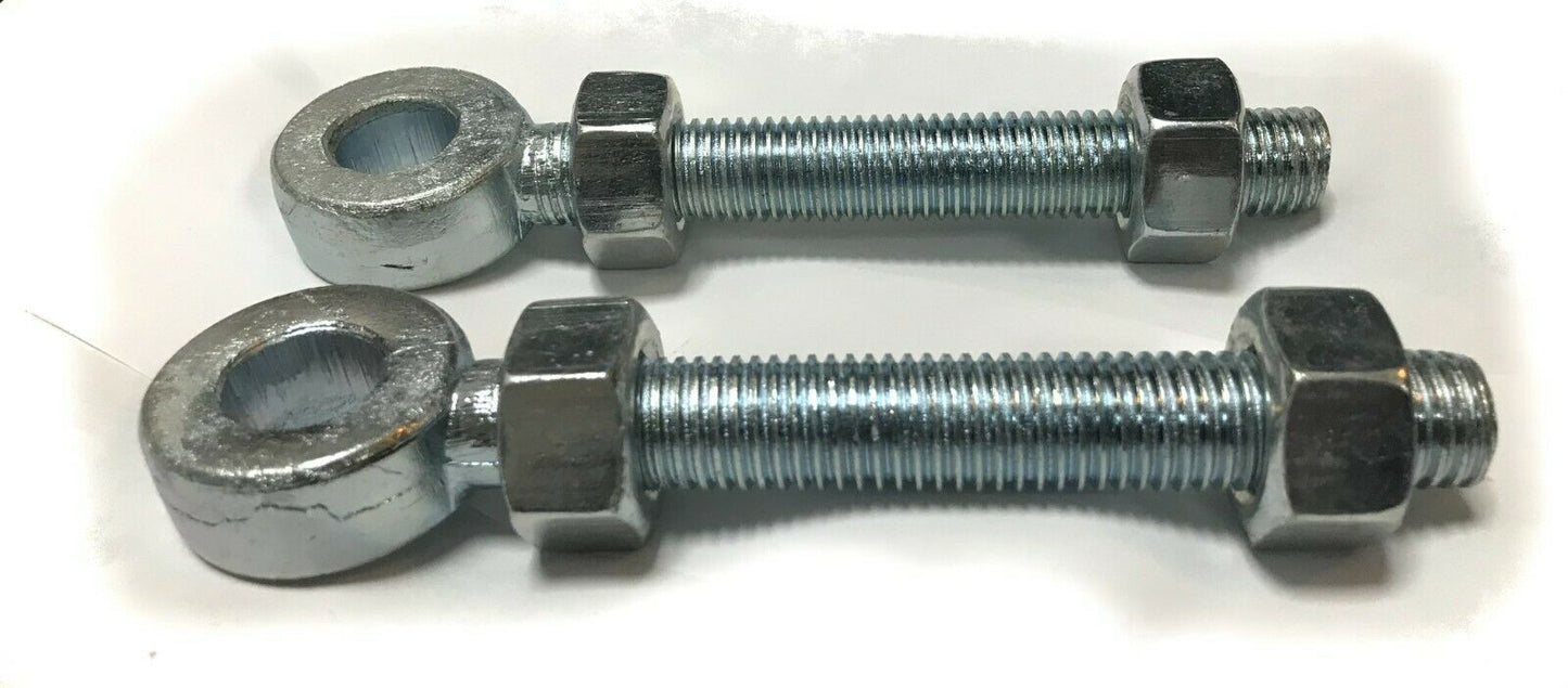 Weld on Gate Hinge Hanger 19mm Pins & Adjustable Gate Eye Bolts 19mm x 152mm