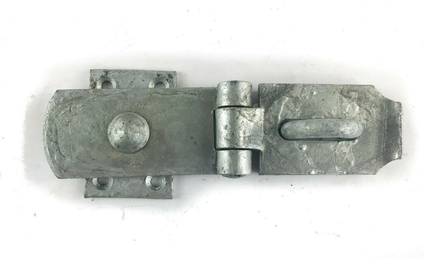 Swivel Hasp & Staple Locking Bar 8" Heavy Duty Galvanised Gate Shed Door Lock