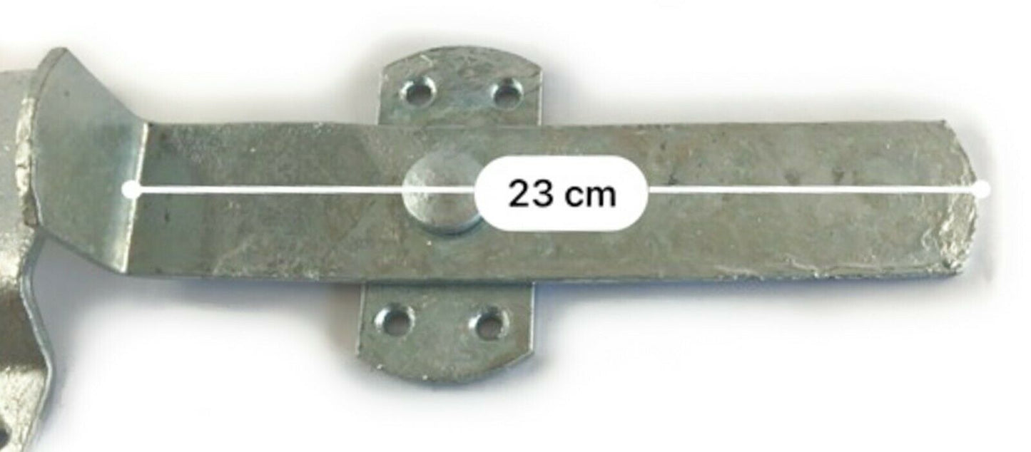 Kickover Latch Heavy Duty Stable Door Lock Kick Over Catch Strap Gate Galvanised