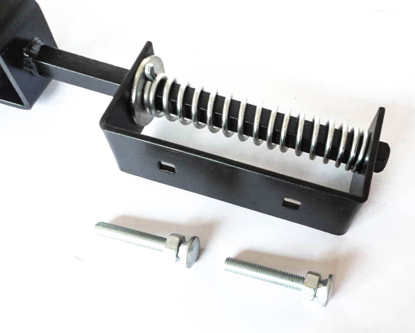Gate Spring Wheel Clamp Gate Wheel Spring Loaded Heavy Duty Black β The Trade Counter Ww - Ttcwm