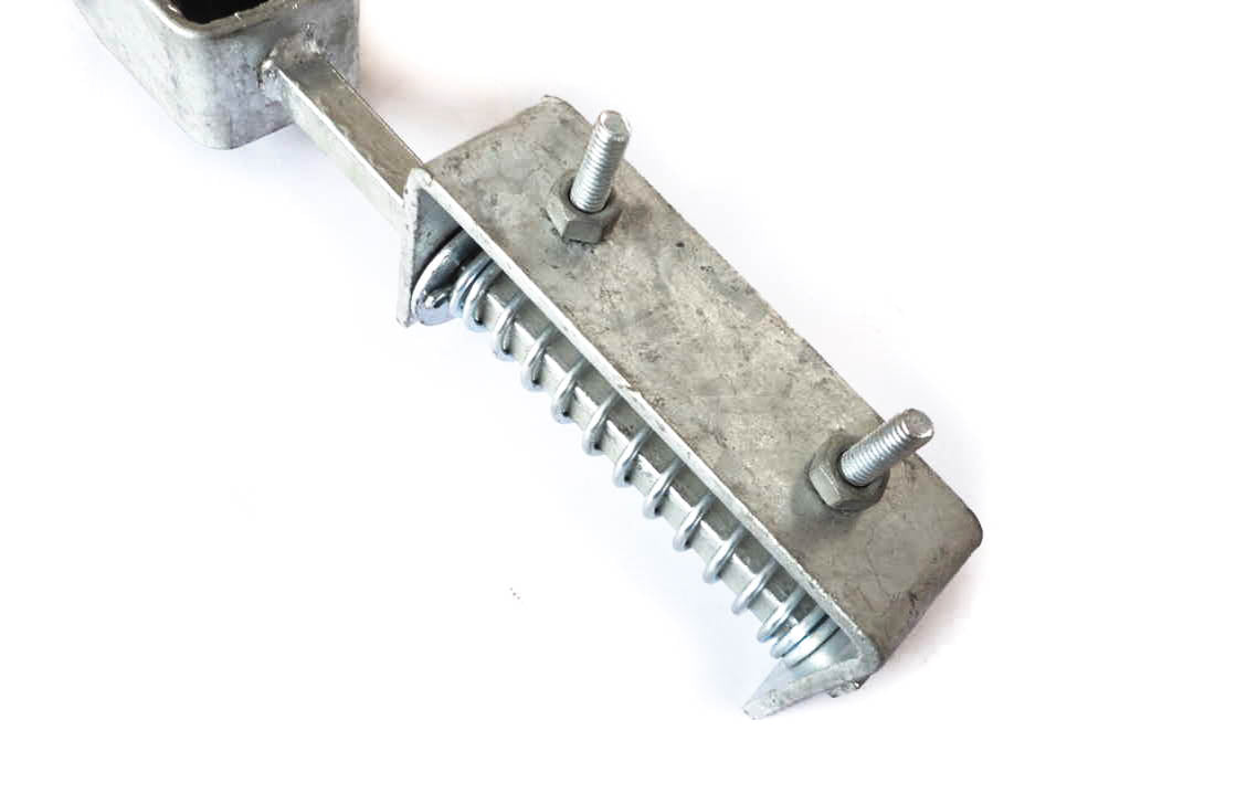 Heavy Duty Gate Wheel Spring Loaded - Galvanised (Support / Jockey / Door)